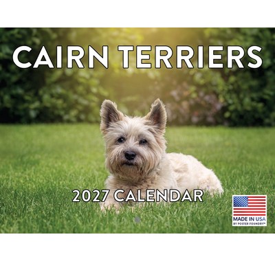 Cairn Terriers 2027 Calendar