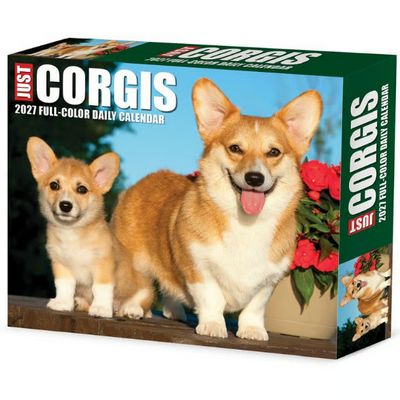 Just Corgis 2027 Desk Calendar