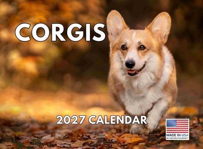 Corgis 2027 Wall Calendar