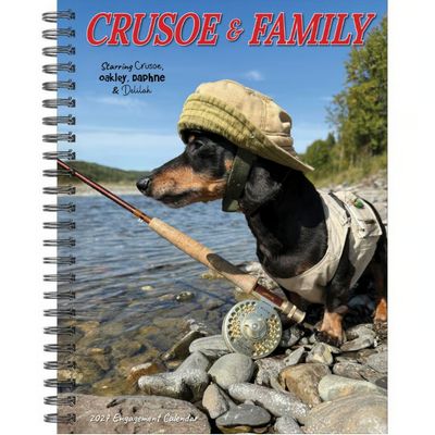 Crusoe The Celebrity Dachshund 2027 Engagement Planner