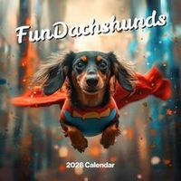 2026 Dachshunds Wall Calendar