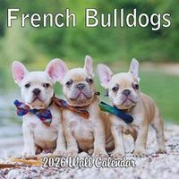 French Bulldogs 2026 Wall Calendar