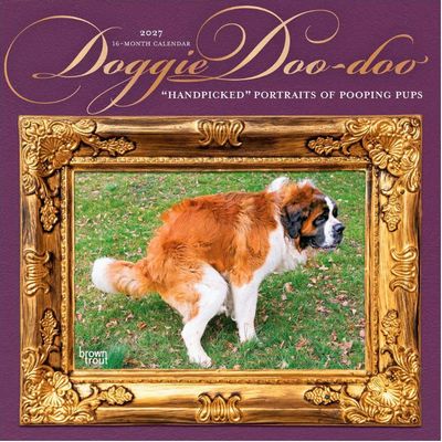 Doggie Doo Doo 2027 Wall Calendar