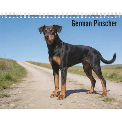 German Pinscher 2027 Wall Calendar
