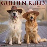 Golden Rules Just 2026 Wall Calendar