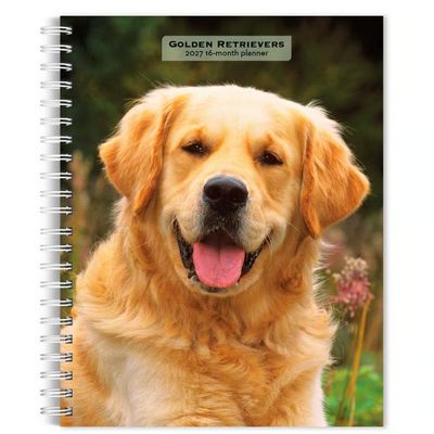 Golden Retrievers 2027 Engagement Planner