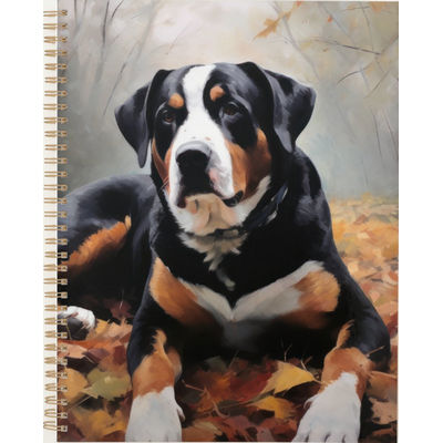 Greater Swiss Mountain in Autumn Leaves Fall Planner