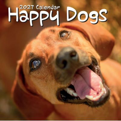 Happy Dogs 2027 Wall Calendar