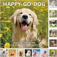 Happy Dogs 2026 Calendar