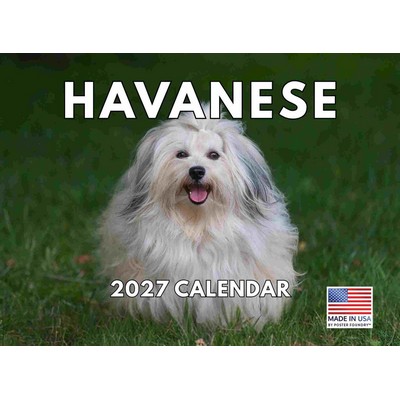 Havanese 2027 Calendar