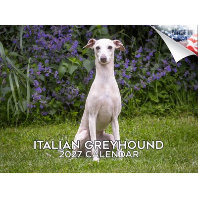 Italian Greyhound 2027 Calendar