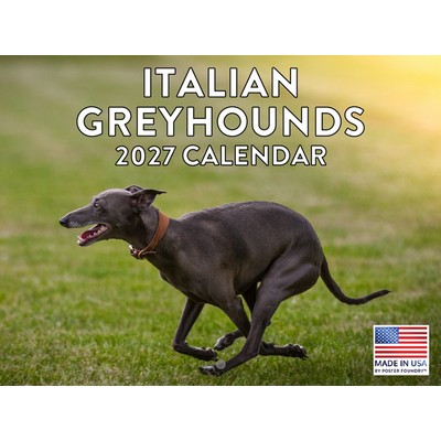 Italian Greyhound 2027 Calendar