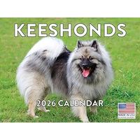 Keeshonden 2026 Calendar