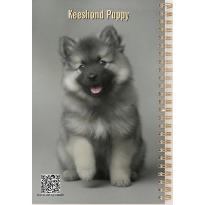 Keeshond Puppy Planner