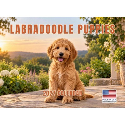 Labradoodle Puppies 2027 Calendar