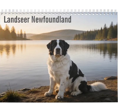 Landseer Newfoundland 2027 Wall Calendar