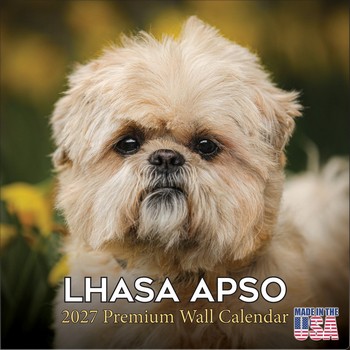 Lhasa Apso 2027 Wall Calendar