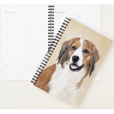 Nederlandse Kooikerhondje Painting - Dog Art Planner