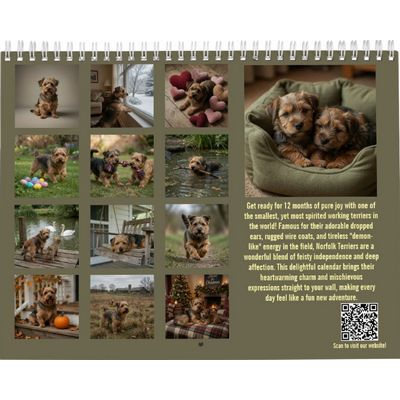 Norfolk Terrier 2027 Calendar