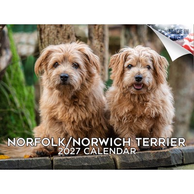 Norfolk/Norwich Terrier 2027 Calendar