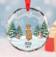 Personalized Patterdale Terrier Christmas Ornament