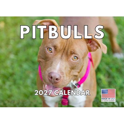 Pitbulls 2027 Calendar