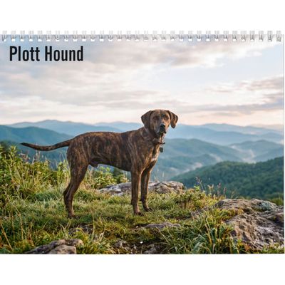 Plott Hound 2027 Calendar
