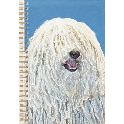 Puli Painting - Cute Original Dog Art Planner