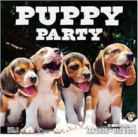 Puppies 2026 Wall Calendar