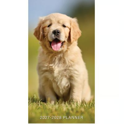 Puppy Love 2 Year 2027 Pocket Planner