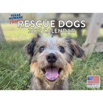 Rescue Dogs 2027 Calendar