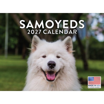 Samoyeds 2027 Calendar