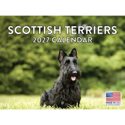 Scottish Terriers 2027 Wall Calendar