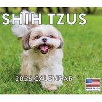 Shi Tzus 2026 Wall Calendar