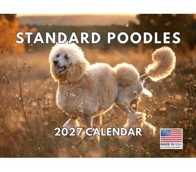 2027 Standard Poodle Calendar