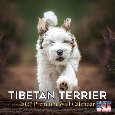 Tibetan Terrier 2027 Calendar