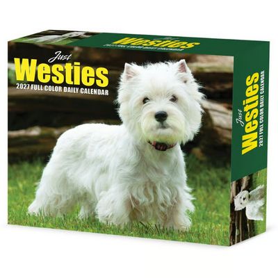 2027 Westies Desk Calendar