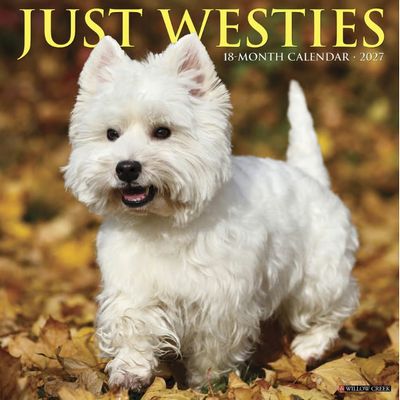 2027 Just Westies Wall Calendar