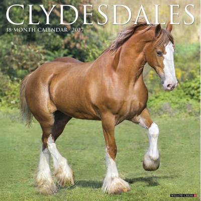Clydesdales 2027 Wall Calendar