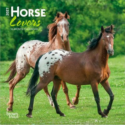Horse Lovers 2027 Mini Wall Calendar
