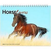 Horse Lovers 2026 Easel Desk Calendar