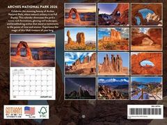 Arches National Park 2026 Wall Calendar