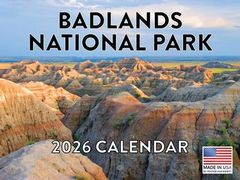 Badlands National Park 2026 Wall Calendar