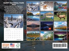 Banff National Park 2026 Wall Calendar
