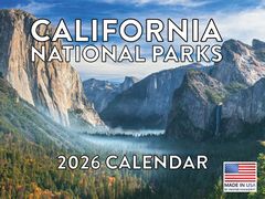California National Parks 2026 Wall Calendar