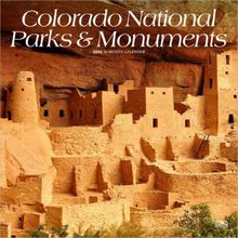 Colorado National Parks & Monuments 2026 Wall Calendar