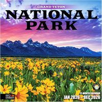 Grand Teton 2026 Wall Calendar