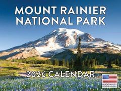 Mount Rainier National Park 2026 Wall Calendar