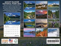 Mount Rainier National Park 2026 Wall Calendar