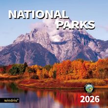 National Parks 2026 Wall Calendar